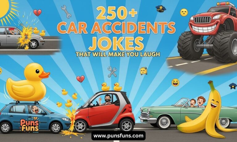 250+ Car Accidents Jokes That Will Make You Laugh