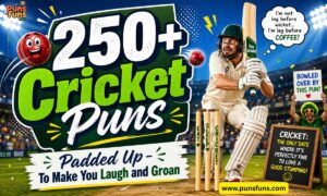 250+ Cricket Puns – Padded Up To Make You Laugh and Groan