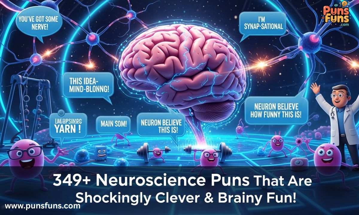 349+ Neuroscience Puns That Are Shockingly Clever and Brainy Fun