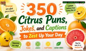 350 Citrus Puns, Jokes, and Captions to Zest Up Your Day