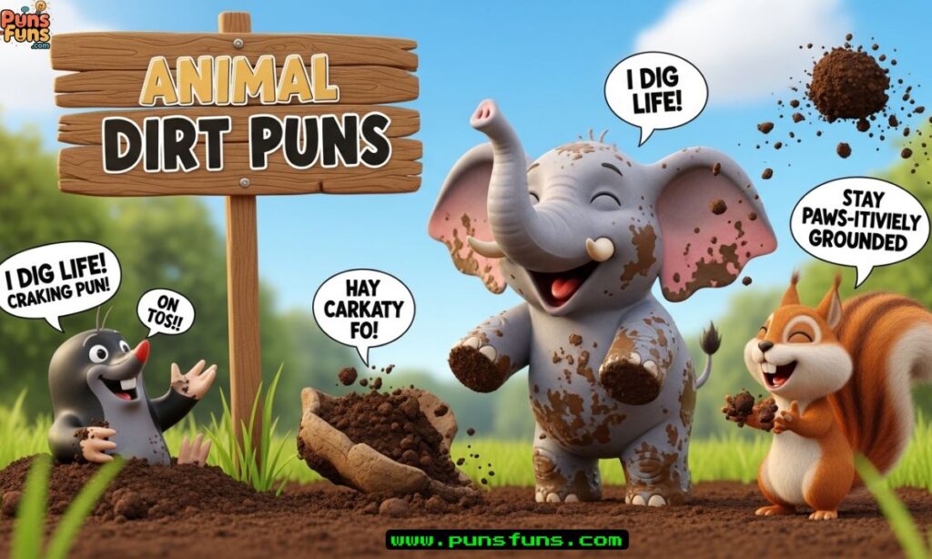 Animal Dirt Puns