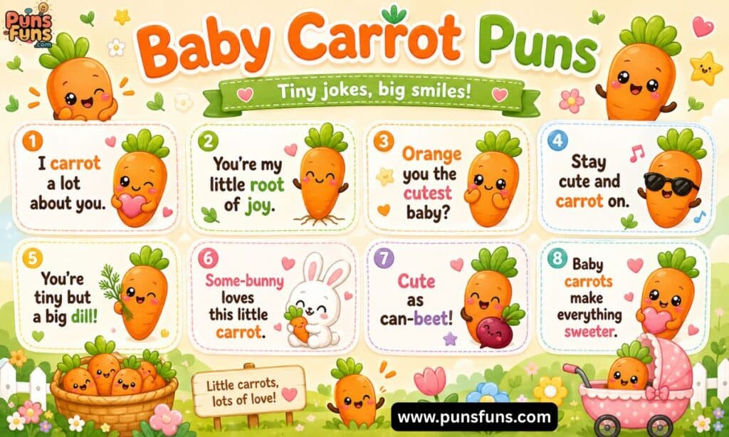 Baby Carrot Puns
