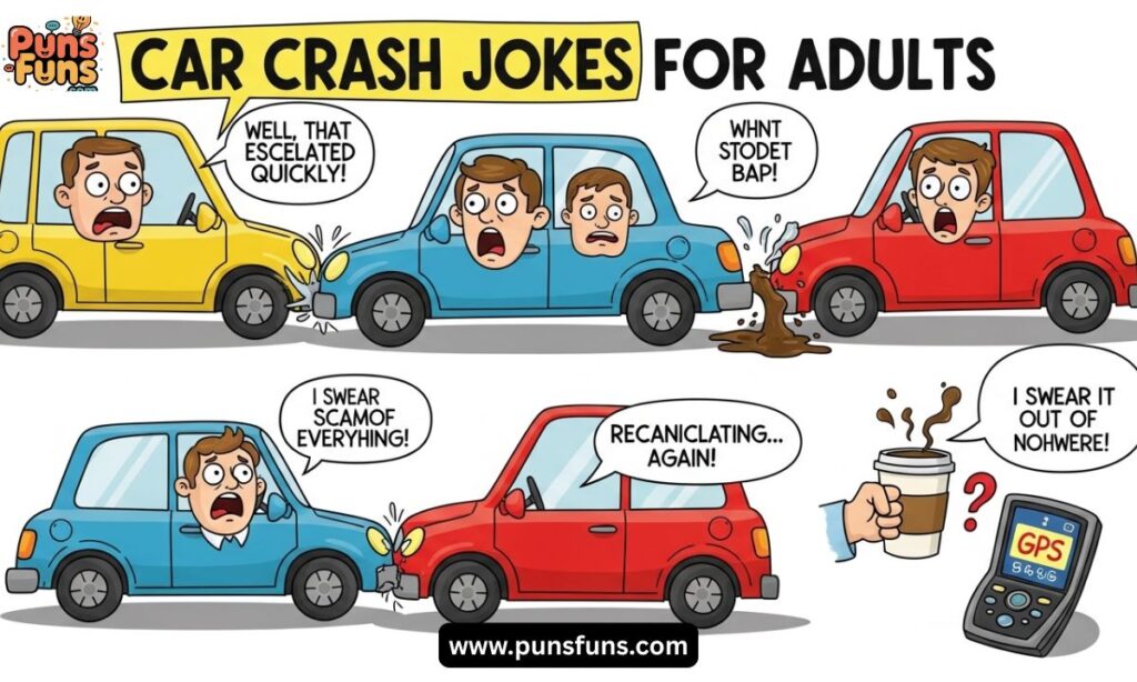 Car Crash Jokes for Adults