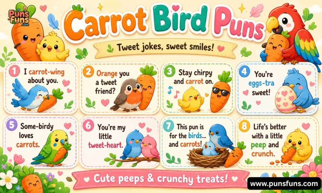 Carrot Bird Puns