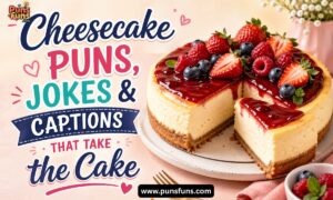 Cheesecake Puns, Jokes & Captions That Take the Cake