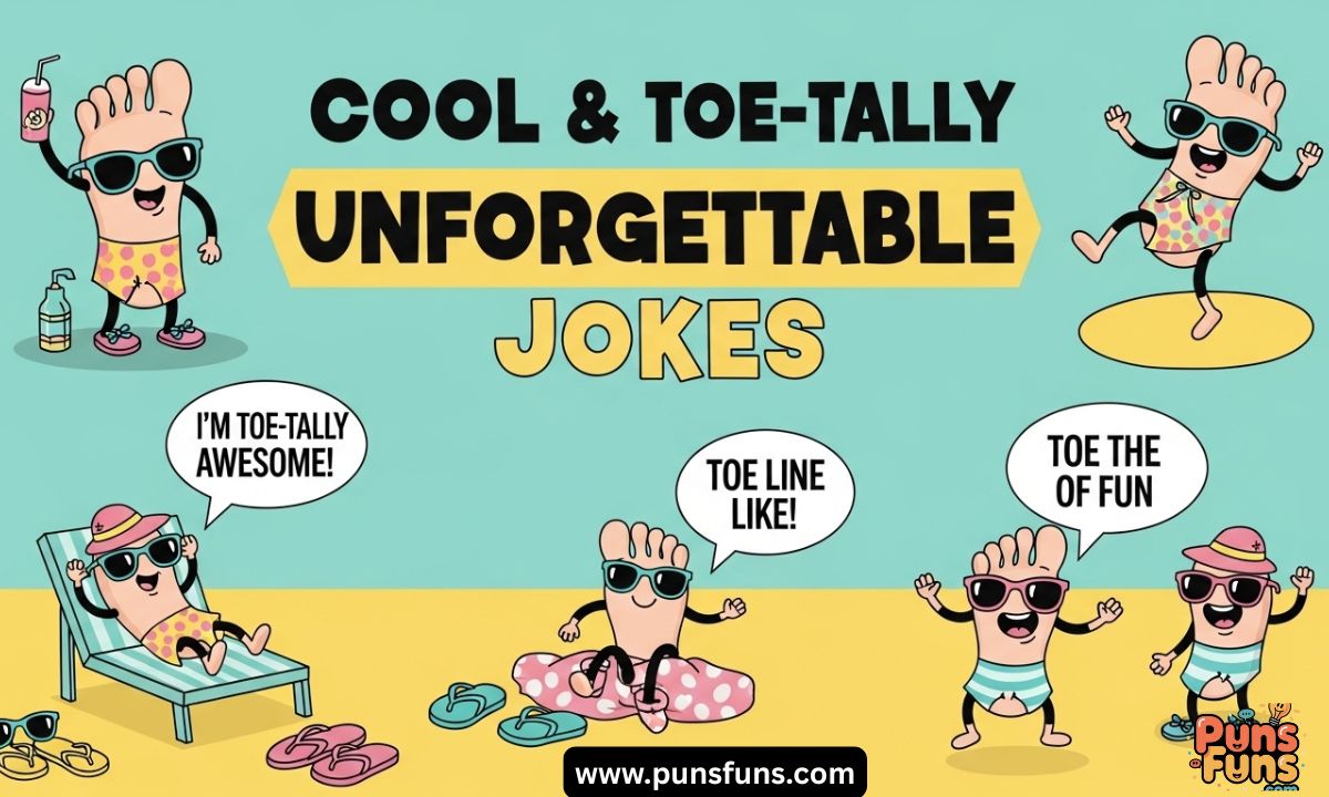 Cool & Toe Puns That Are Toe-tally Unforgettable Jokes
