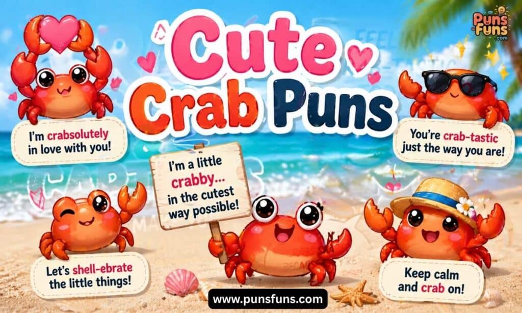 Cute Crab Puns