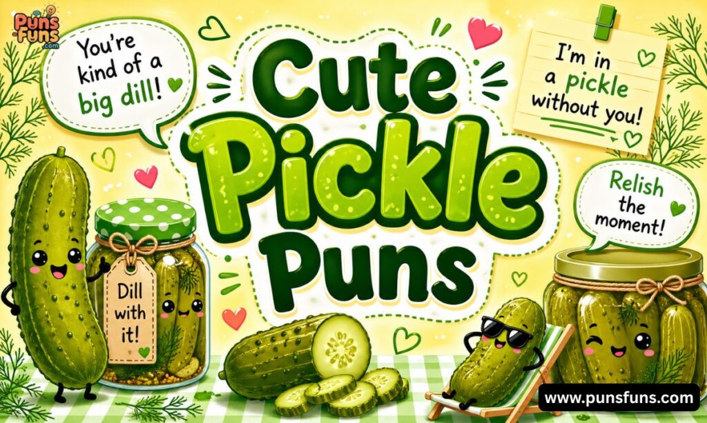 Cute Pickle Puns