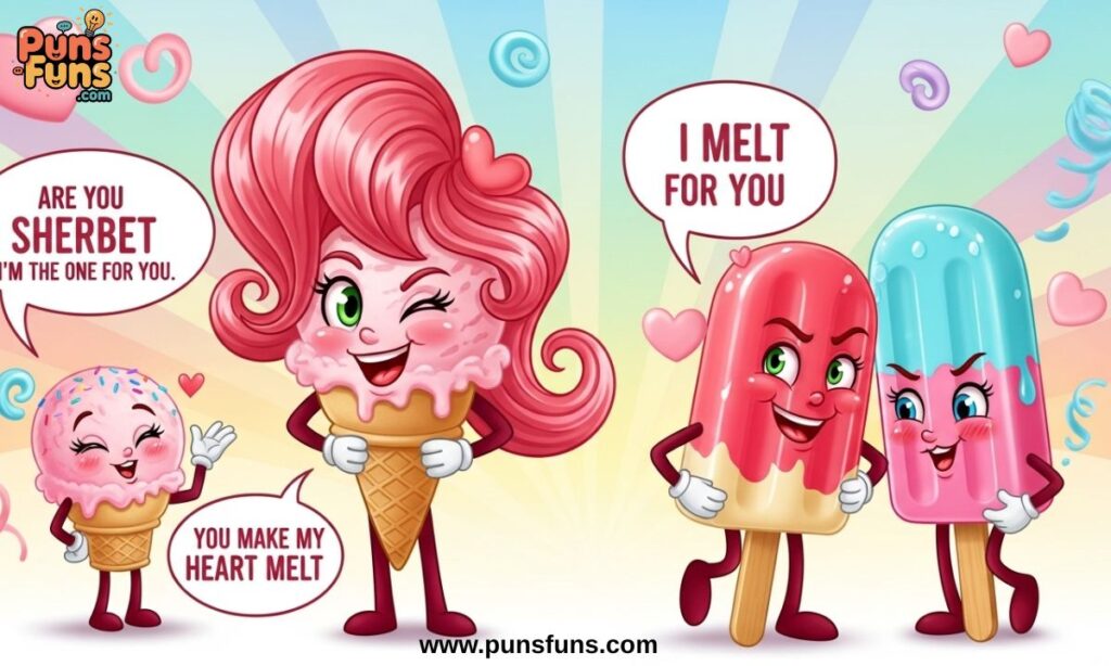 Flirty Ice Puns