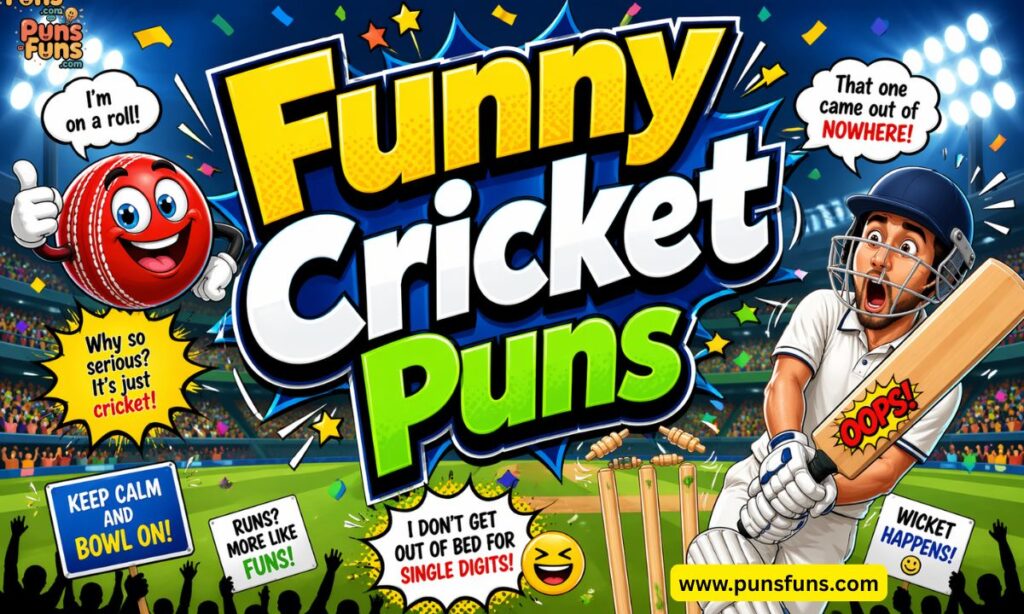 Funny Cricket Puns