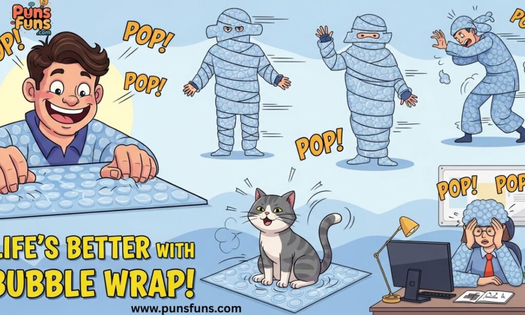 Funny Scenarios With Bubblewrap