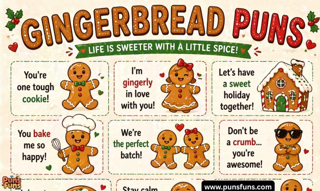 Gingerbread Puns