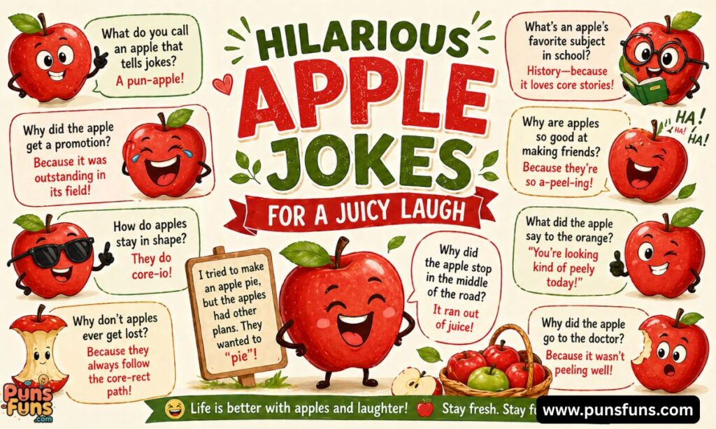 Hilarious Apple Jokes for a Juicy Laugh