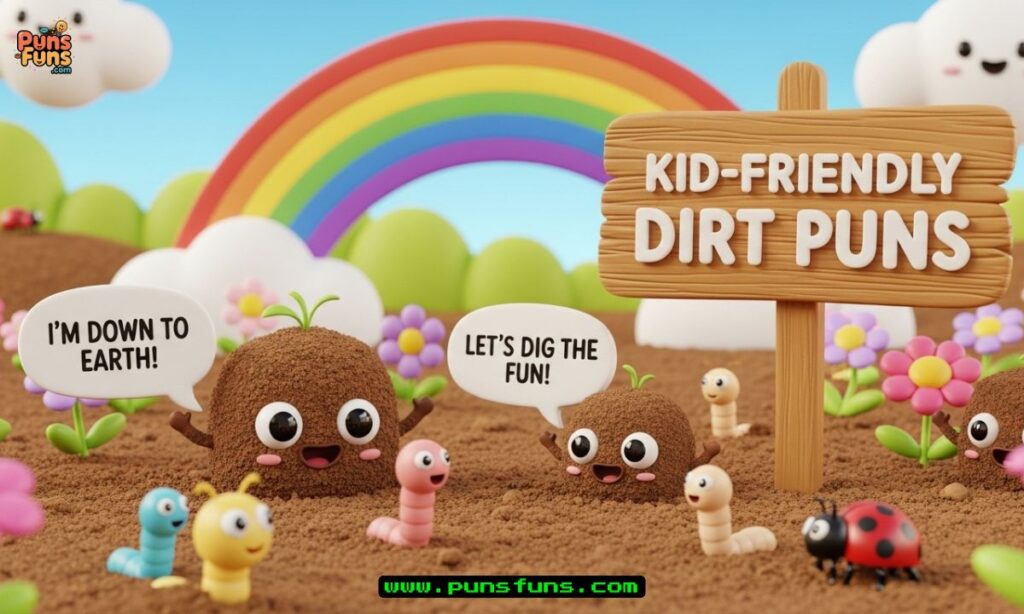Kid-Friendly Dirt Puns