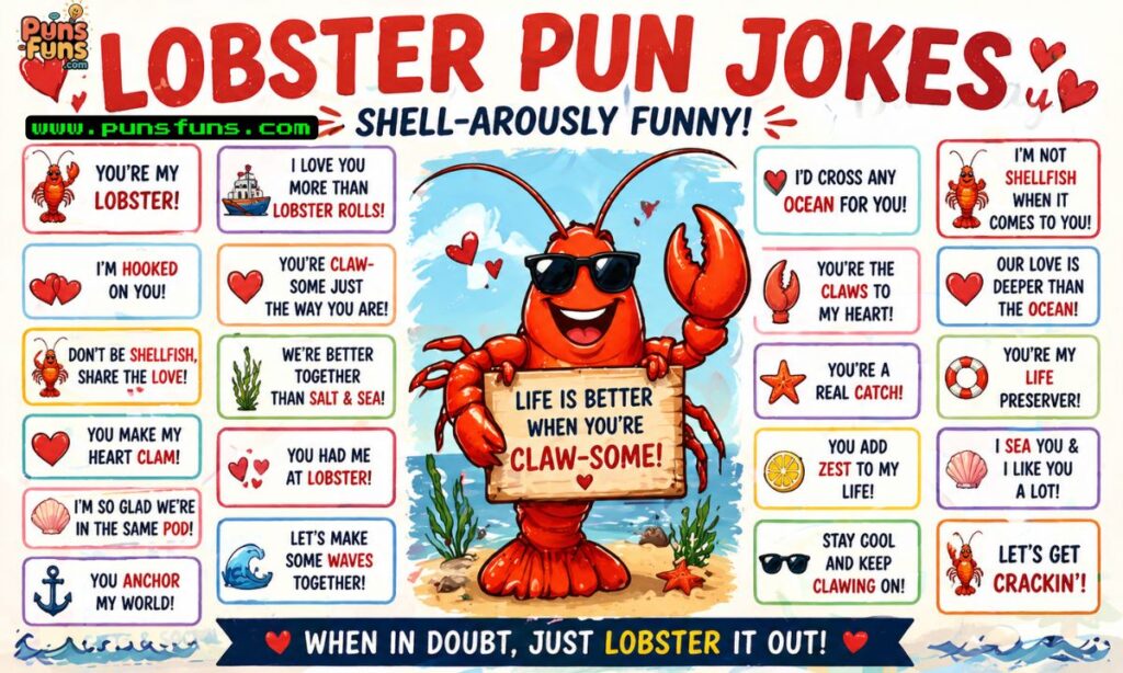 Lobster Pun Jokes