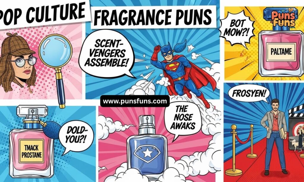 Pop Culture Fragrance Puns