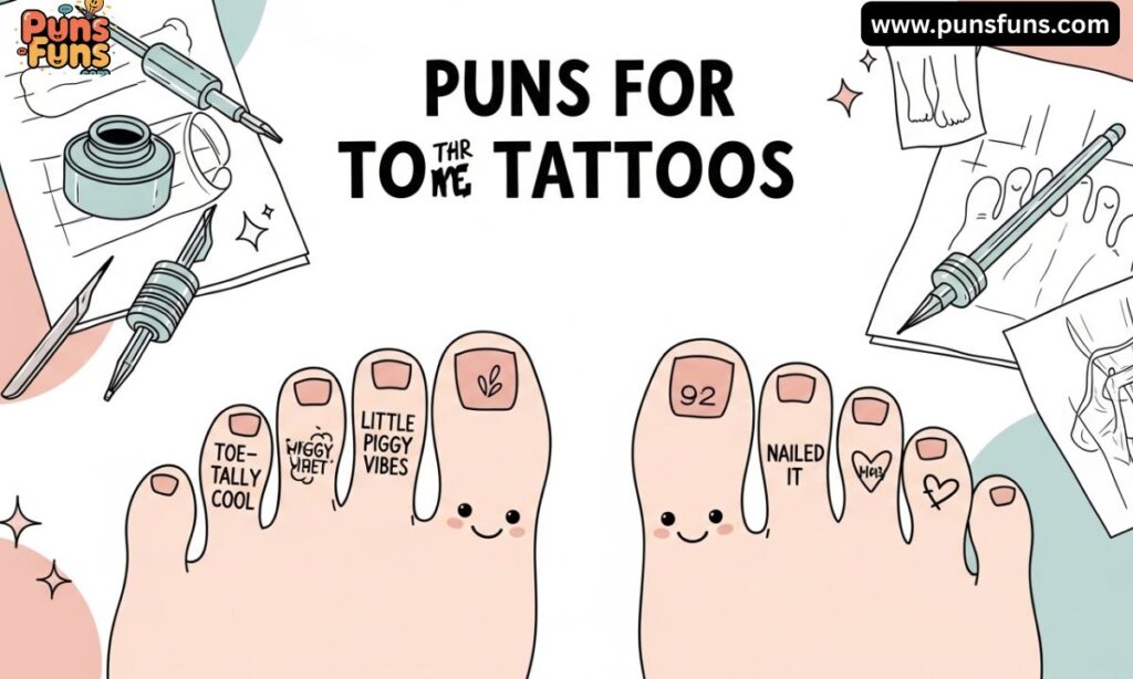 Puns for Tattoos Toe
