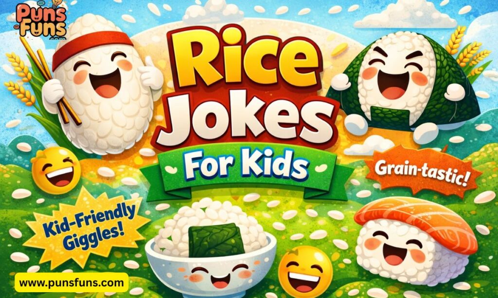 Rice Jokes For Kids