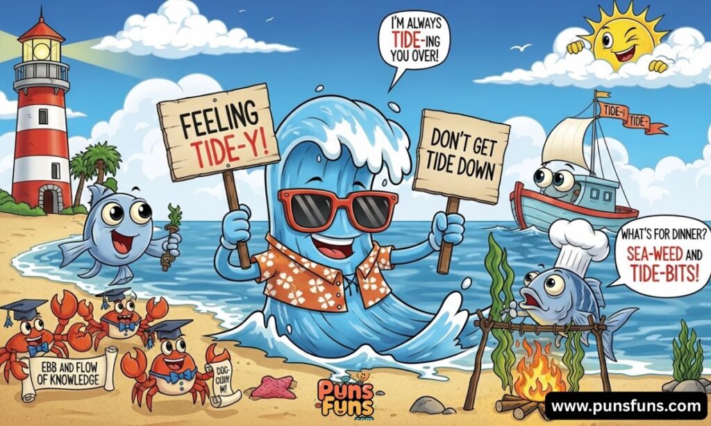 Silly & Wacky Tide Puns