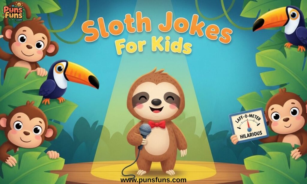 Sloth Jokes For Kids