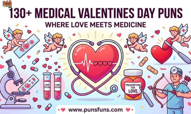 130+ Medical Valentines Day Puns