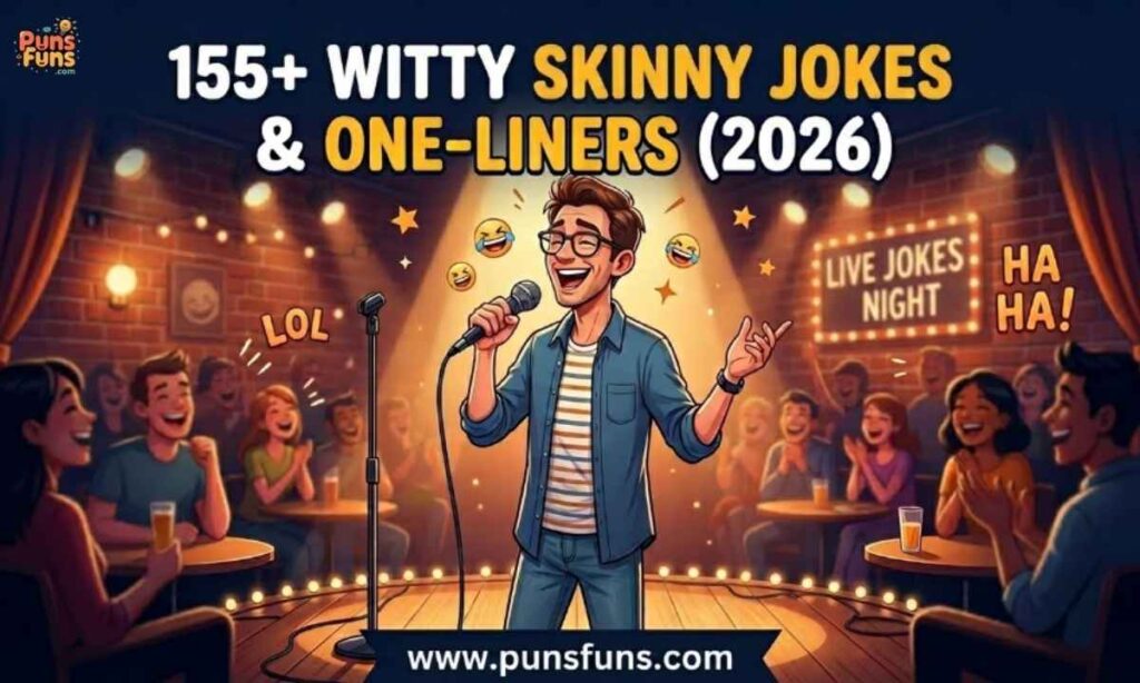 155+ Witty Skinny Jokes One-Liners (2026)