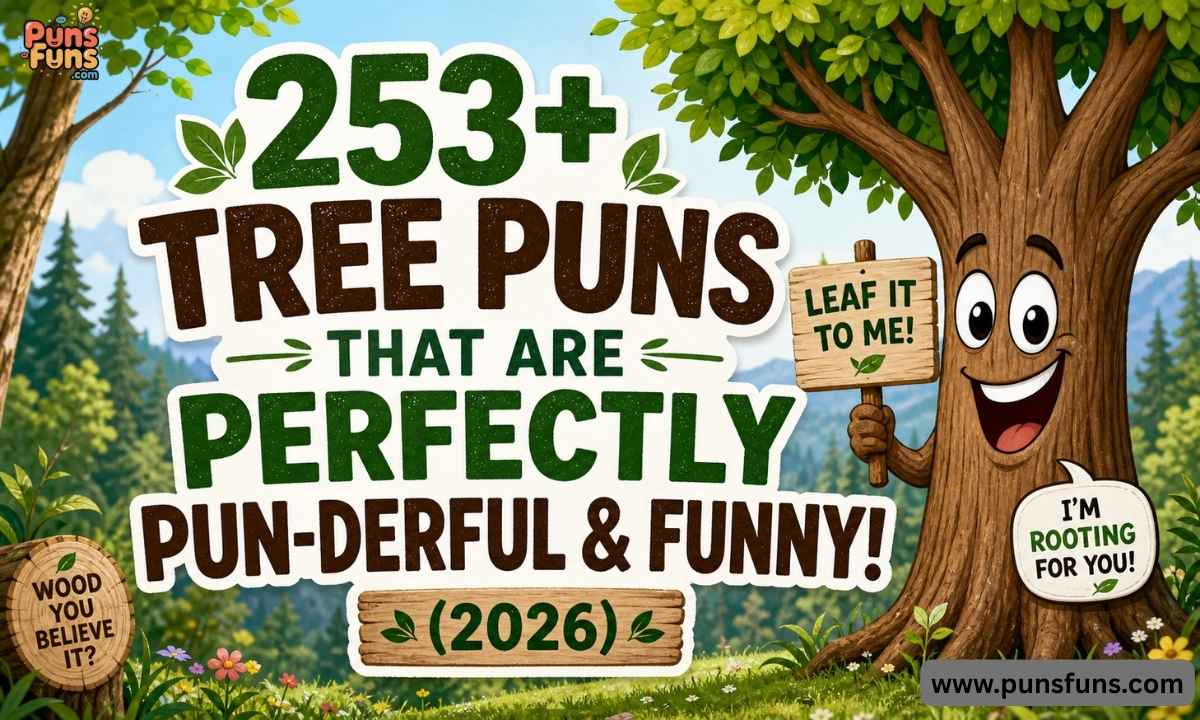 253+ Tree Puns That Are Perfectly Pun-derful & Funny! (2026)