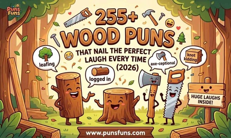 255+ Wood Puns That Nail the Perfect Laugh Every Time (2026)