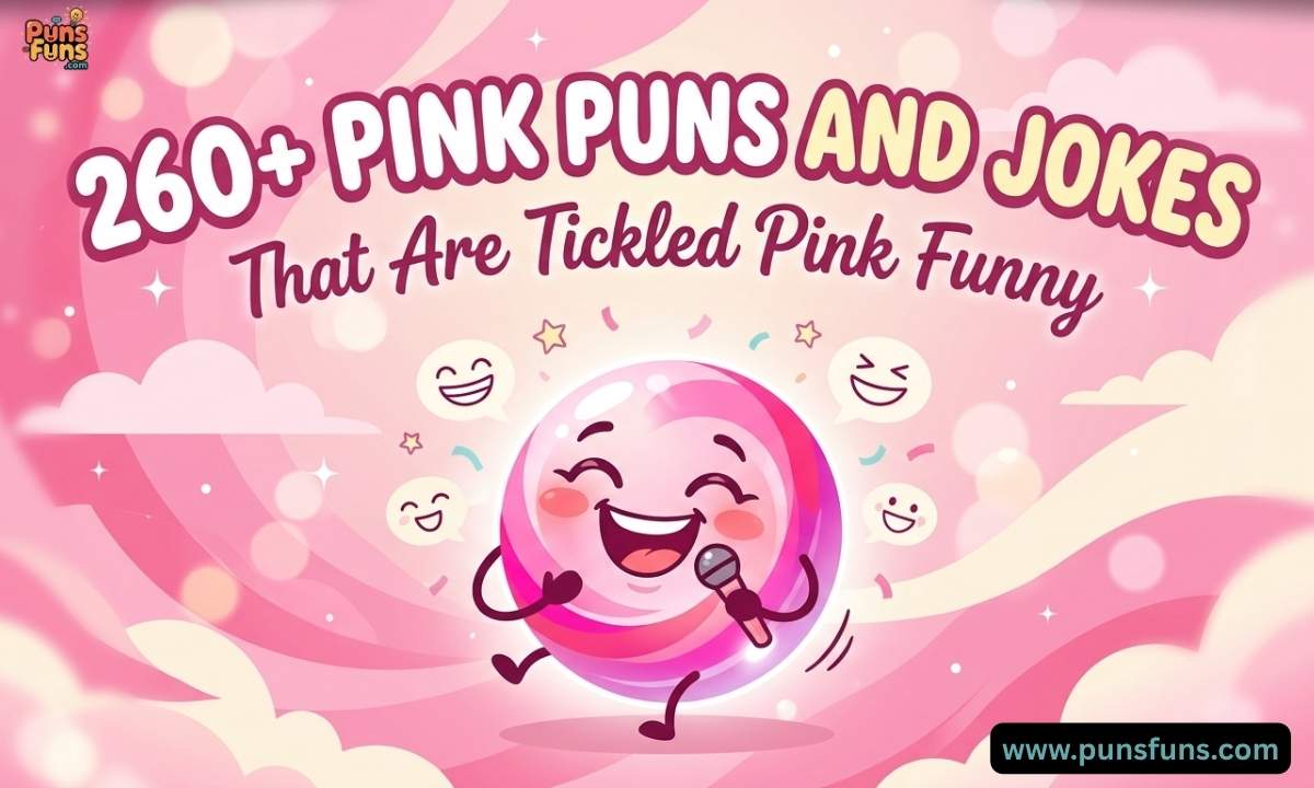 260+ Pink Puns and Jokes That Are Tickled Pink Funny