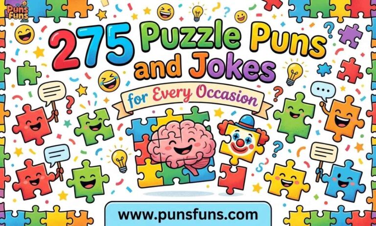 275 Puzzle Puns and Jokes for Every Occasion