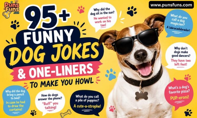 95+ Funny Dog Jokes & One-Liners to Make You Howl