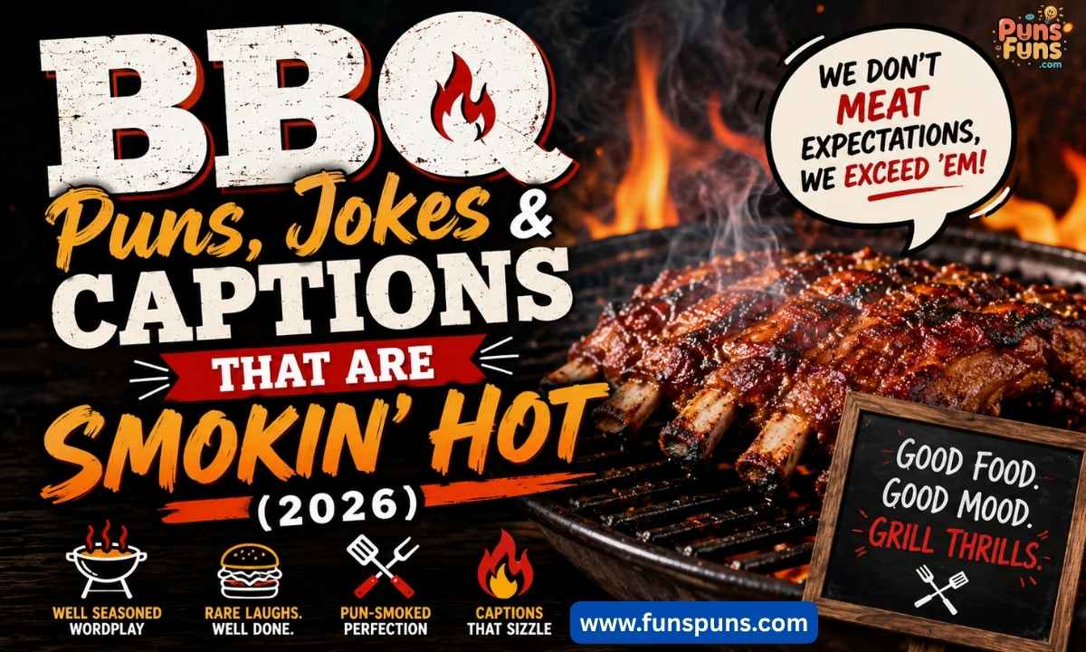 BBQ Puns, Jokes & Captions That Are Smokin' Hot (2026)