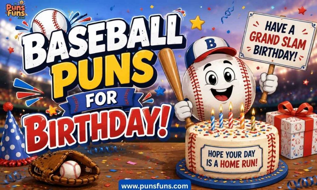 Baseball Puns For Birthday