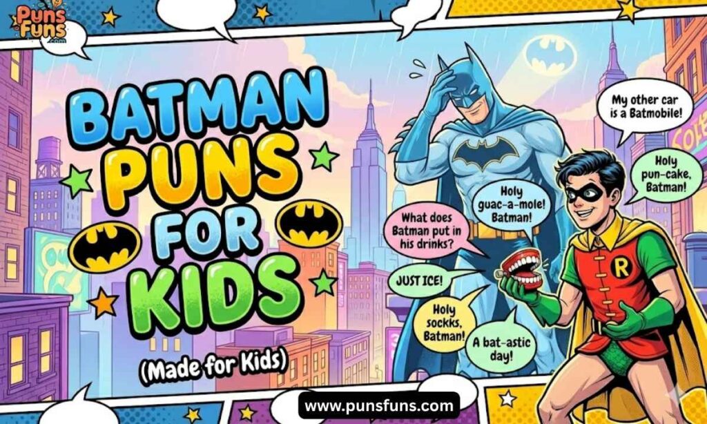 Batman Puns for Kids