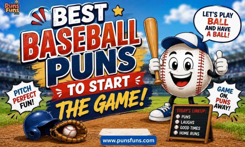 Best Baseball Puns to Start the Game