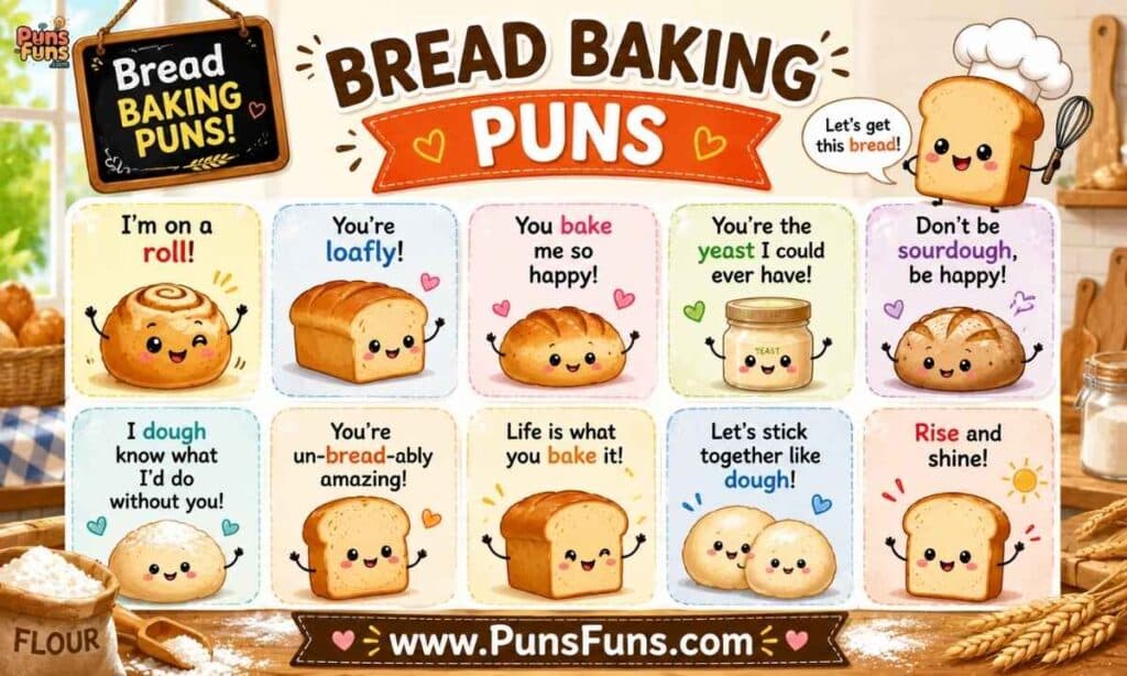 Bread Baking Puns