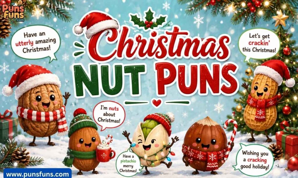 Christmas Nut Puns 