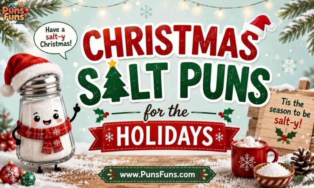 Christmas Salt Puns for the Holidays