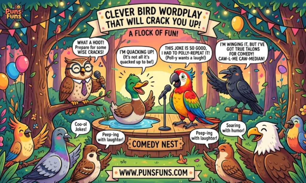 Clever Bird Wordplay That Will Crack You Up