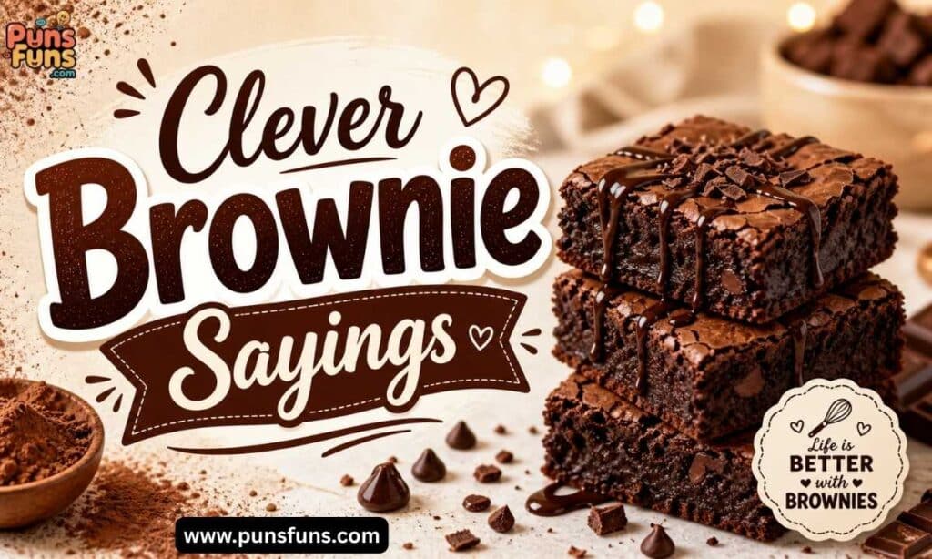 Clever Brownie Sayings
