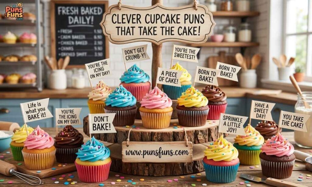 Clever Cupcake Puns That Take the Cake