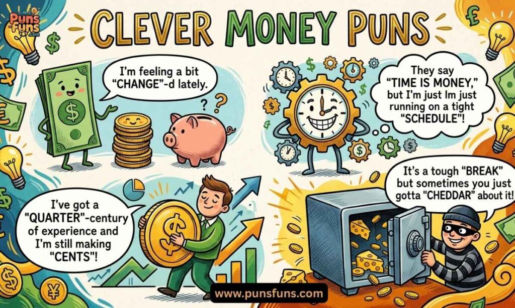 Clever Money Puns