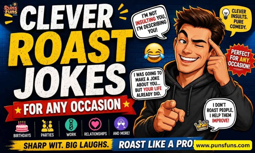 Clever Roast Jokes for Any Occasion