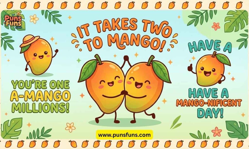 Cute Mango Puns