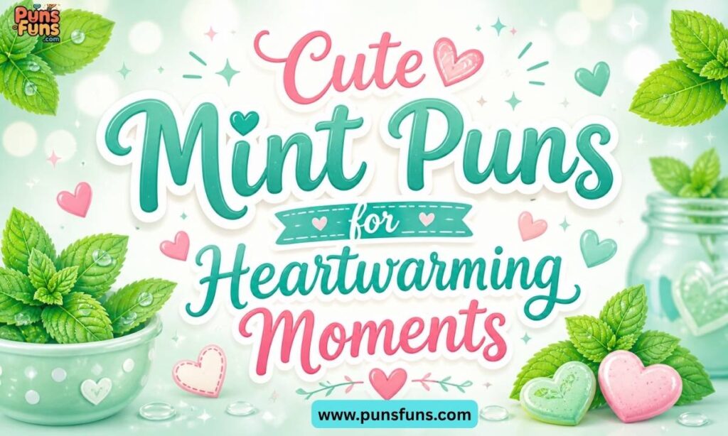 Cute Mint Puns for Heartwarming Moments