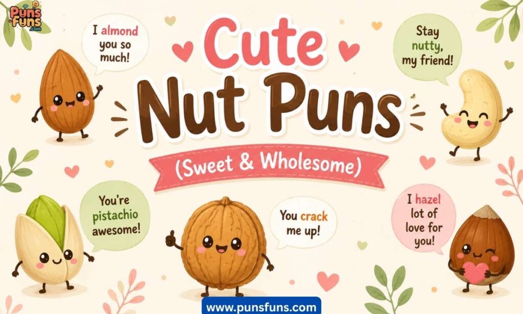 Cute Nut Puns (Sweet & Wholesome)