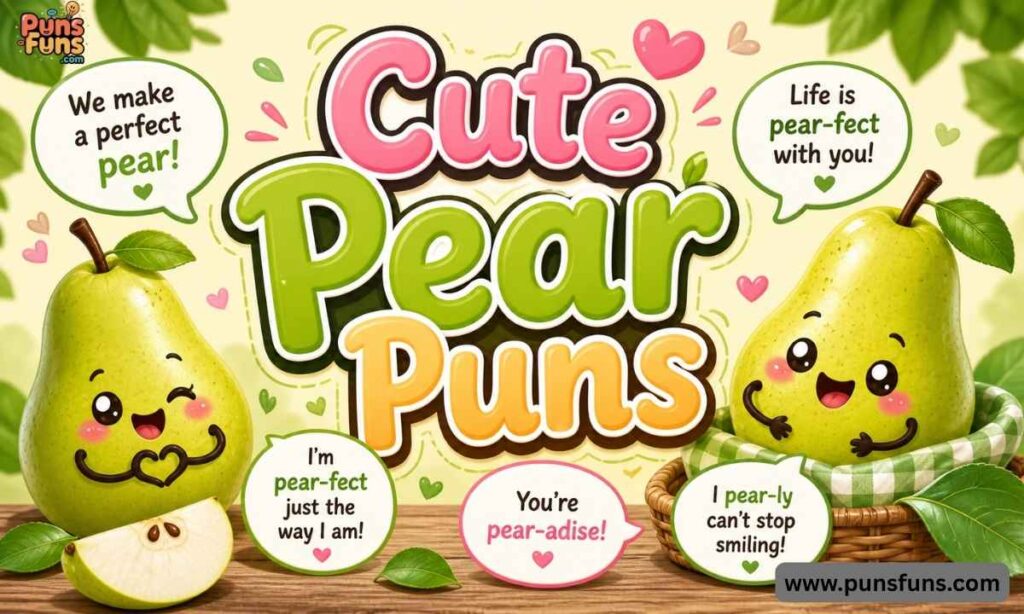 Cute Pear Puns
