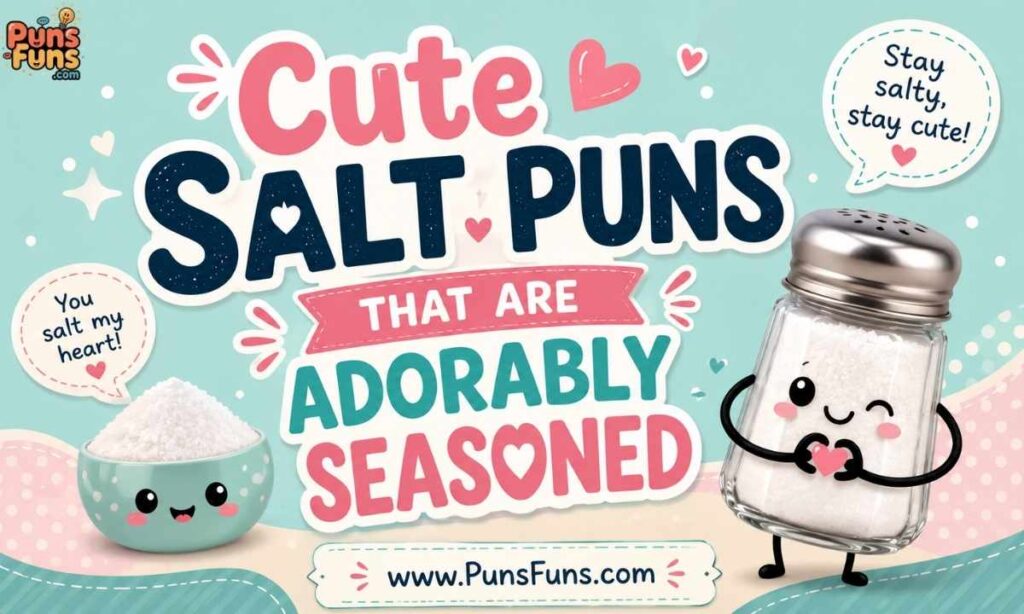 Cute Salt Puns That Are Adorably Seasoned
