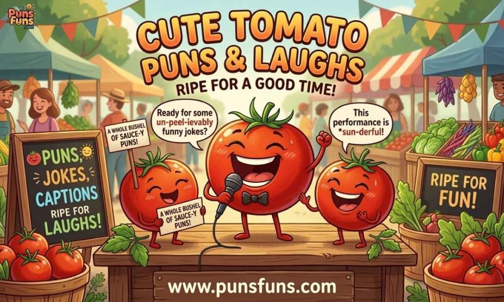 Cute Tomato Puns