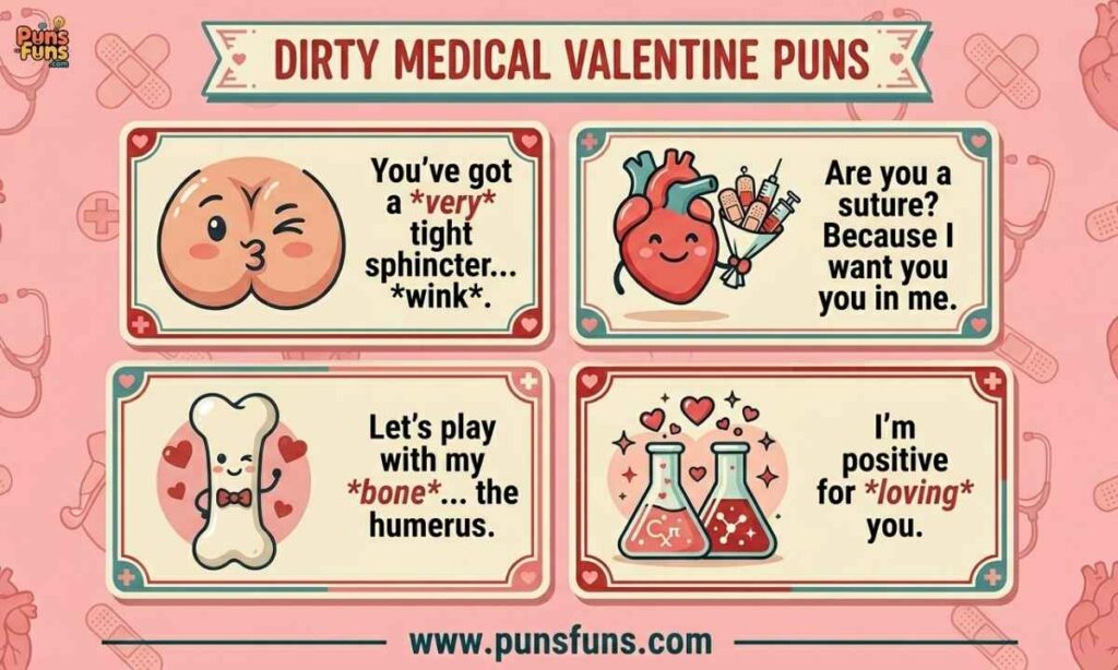 Dirty Medical Valentine Puns